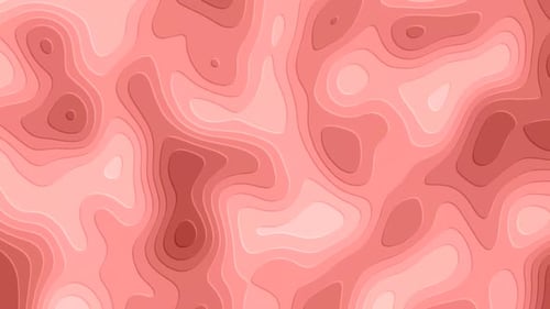 Abstrakte Hintergrundanimation im Papierschnittstil. Abstrakter flüssiger Hintergrund.