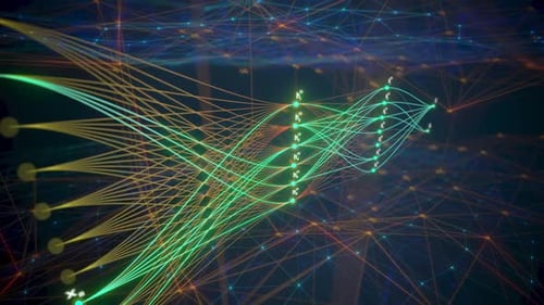 Neural networks node graph loop