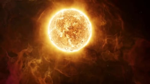 Solar flares or coronal mass ejections.