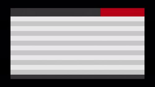 Flat Design Horizontal Stripes Screen Reveal Transition