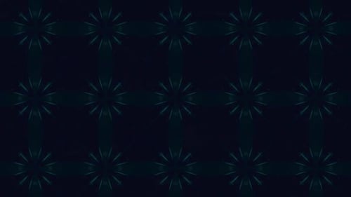 Seamless Looping Abstract Geometric Light Pattern