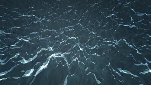 Fließendes blaues Wasser wie Wellen