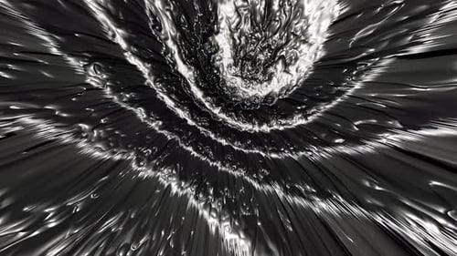 Graue und weiße Ölfarben, nahtloser Hintergrund, VJ Loop-Animation