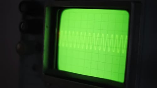 Oszilloskop CRT Eine Symphonie der Signale