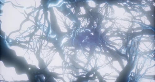 Exploration of a Complex Neural Network Illuminated By Ethereal Light