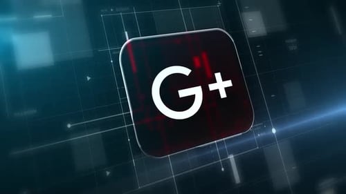 Futuristic Technology Grid Logo Reveal Animation