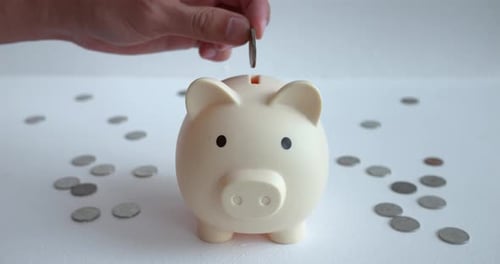 Moneybox Receives Coin Progress in Financial Journey This Moneybox Cute Tool for Cash Conservation