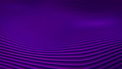 Violette animierte 3D-Wellen