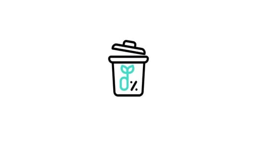 Zero Waste Animated Icon