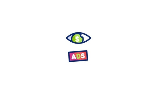Sketch Animated Advertising Eye Icon