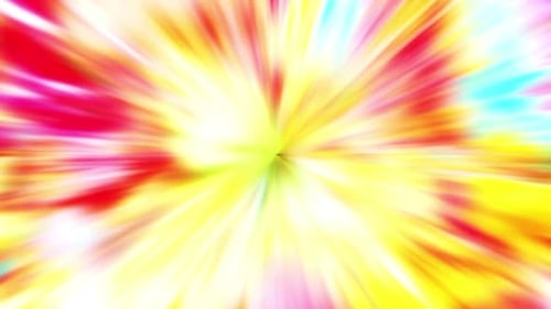 Bright Abstract Light Burst Energy Hyperspace Transition