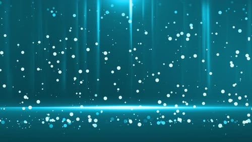 Awards Show Blue Particles Animation Background Loop V5