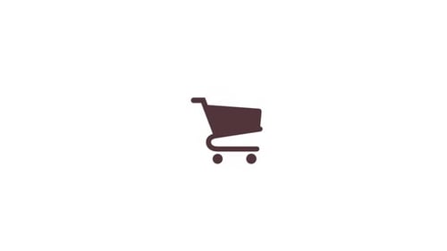 Flat Design Shopping Cart Icon Filling Animation