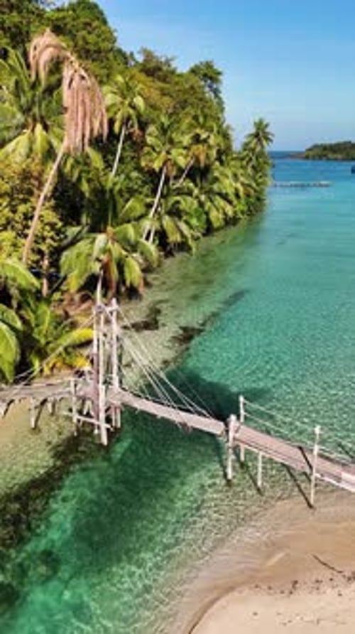 Discovering the Serene Beauty of Koh Kood Thailands Tropical Coast with Swaying Palms