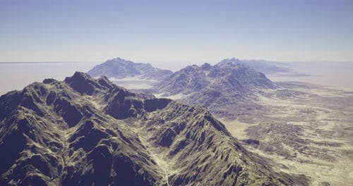 Majestic Mountain Landscape During Bright Daylight in Remote Terrain