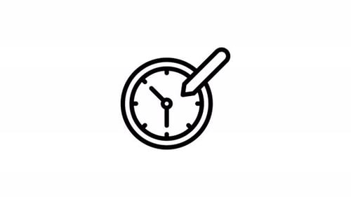 to do list line icon animation