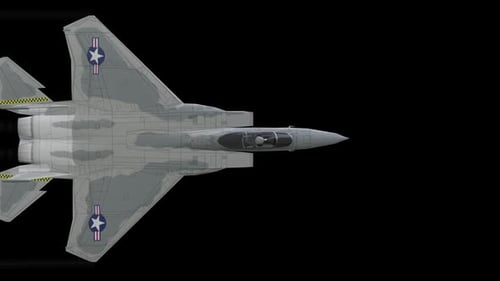 Fighter Jet Flyby Animation