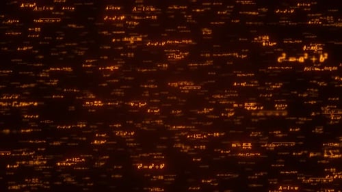 Fondo de animación de fórmulas matemáticas abstractas