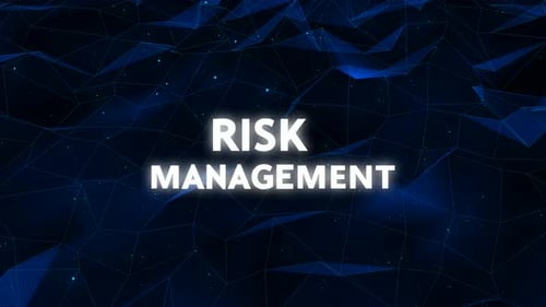 Risk Management Text Reveal on Futuristic Geometric Network