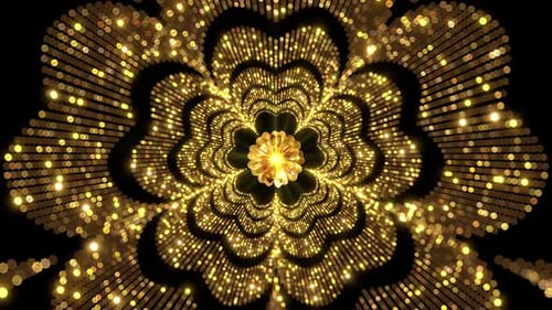 Golden Flower Tunnel