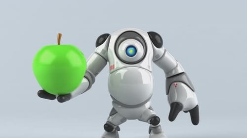 Großer Roboter - 3D-Animation