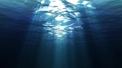 4K Sea Bottom Water Surface Ripples Material