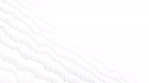 Abstract White Geometric Polygonal Grid Loop Background