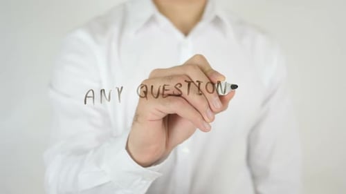 Any Questions, Written on Glass