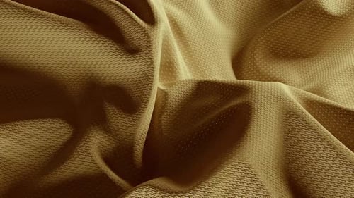 Elegant Gold Fabric Loop Motion Background