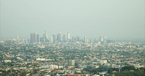 Skyline of Downtown Los Angeles, United States of America