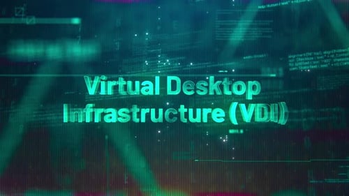 Futuristic Digital Code Text Display Animation