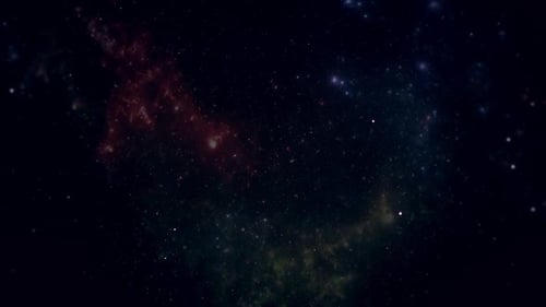 Cosmic Nebula Starfield Fly Through Seamless Loop