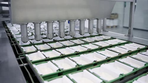 confectionery and bakery industry preparing dough and pastries