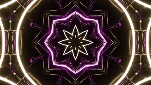 Snowfall Shine Pattern Background