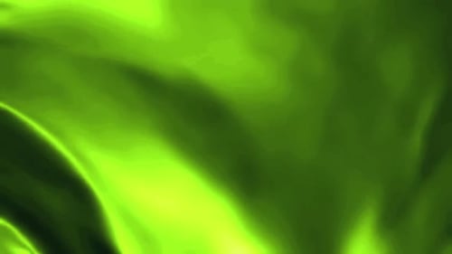 Green Yellow Color Cloth Animation Background