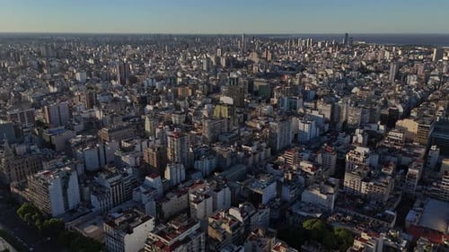 Buenos Aires Displays Vast Cityscape Cultural Architectural Significance of Argentina's Largest City
