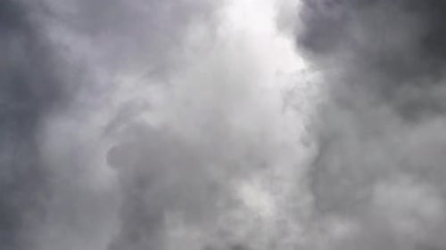 towards cumulonimbus clouds accompanied by thunderstorms.