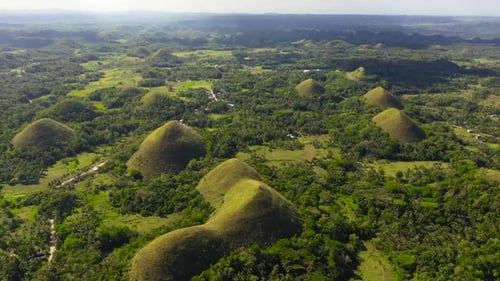 Chocolate Hills/Bohol, Philippines