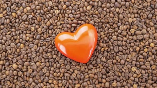Aromatic Roasted Coffee View From the Top