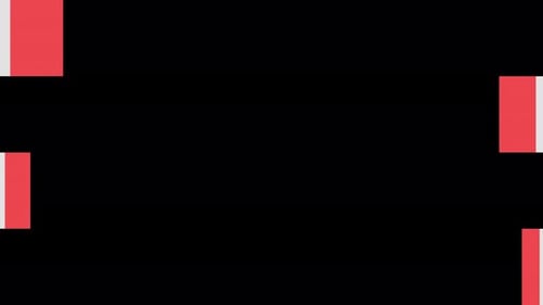 Geneva Collection: Horizontal movement of four multi color bars in opposite directions