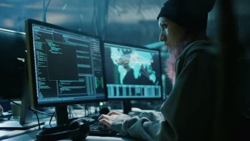 Una adolescente hacker inconformista organiza un ataque de malware a escala mundial. Están en Underground