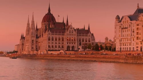 Hungarian Parliament, Budapest, Hungary