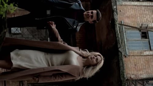 Vertical Urban Romantic Old City Walk Happy Couple