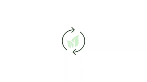 Environmental symbol icon animation video
