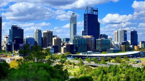 Perth City In Australia