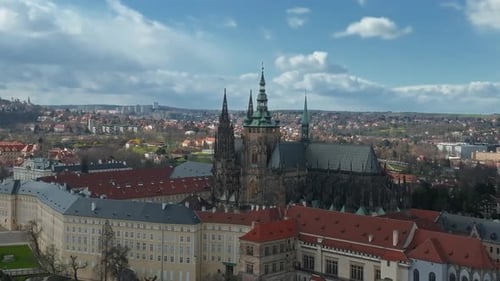 Prague Castle and Saint Vitus Cathedral Czech Republic