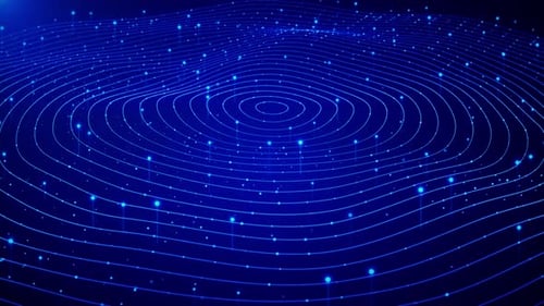 Zukunftstechnologie Big Data Hintergrunddaten Trichter Ai Netzwerk Quantenknoten Tunnelwellenleitungen