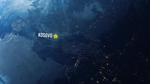 Global Earth Zoom to Country Reveal