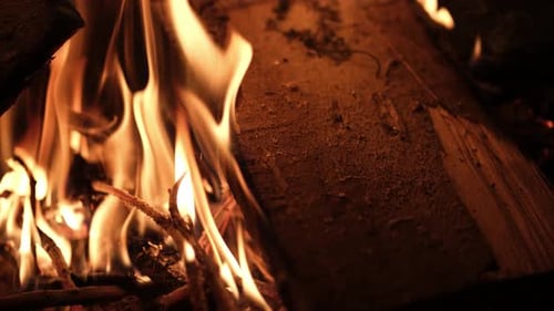 Fire flame
