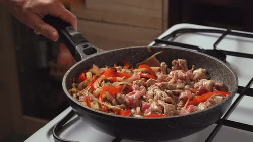 Stir Fry Meat And Vegetables